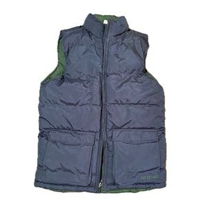 Vintage Gap Reversible Vest, Size XXL Kids, Blue, Green
